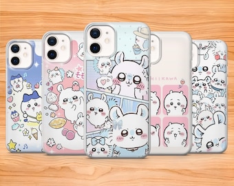 Chiikawa Handyhülle | Kawaii Collage Cover | iPhone, Samsung und Google Pixel
