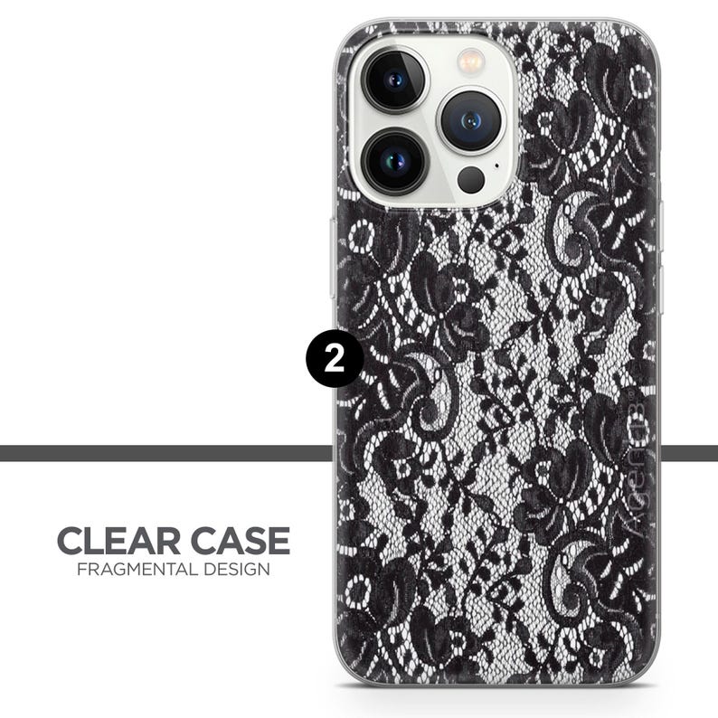 Vintage Lace Phone Case | Elegant Design Cover | iPhone, Samsung and Google Pixel 2