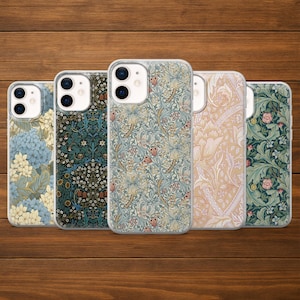 William Morris Phone Case | Art Deco Tapestry Cover | iPhone, Samsung and Google Pixel