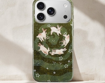 Häschen Galaxy Handyhülle | Niedliche Hasen-Handyhülle | iPhone, Samsung und Google Pixel