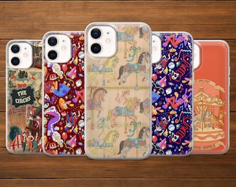 Circus Phone Case | Carousel Fiesta Cover | iPhone, Samsung and Google Pixel
