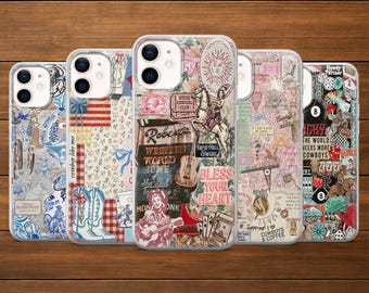 Cowgirl Handyhülle | Westernpferd Decke | iPhone, Samsung und Google Pixel