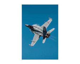 F-22 Raptor Poster, Military Aircraft Wall Art, Aviation Decor, Air Force Fighter Jet Print, Pilot Gift, Warplane Photography