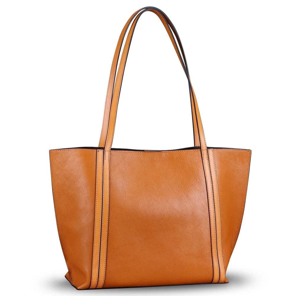 leather tote bag personalized gift for women leather gift bags work bag large tote purses purse birthday gifts wife, gift for mom and her