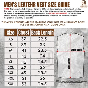 Genuine Cowhide Leather Western Sleeveless Vest Black Waxed leather men's vest, Leather Riding Vest, Motorcycle Vest, Leather Vest For Dad image 7