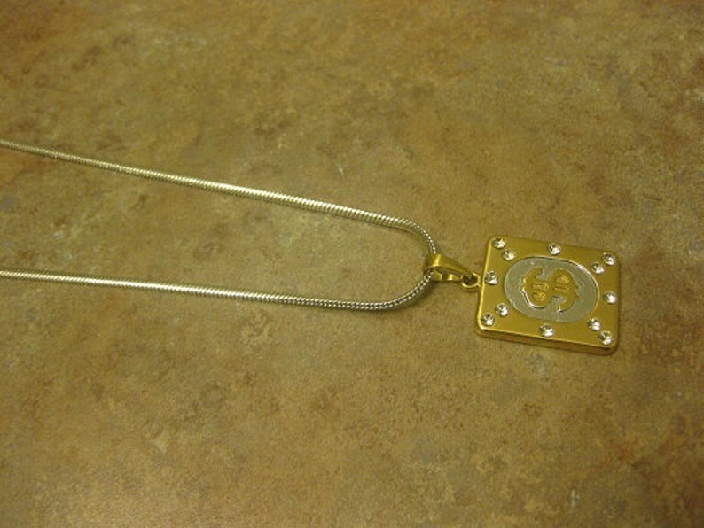Dollar necklace dollar pendant money necklace money Etsy