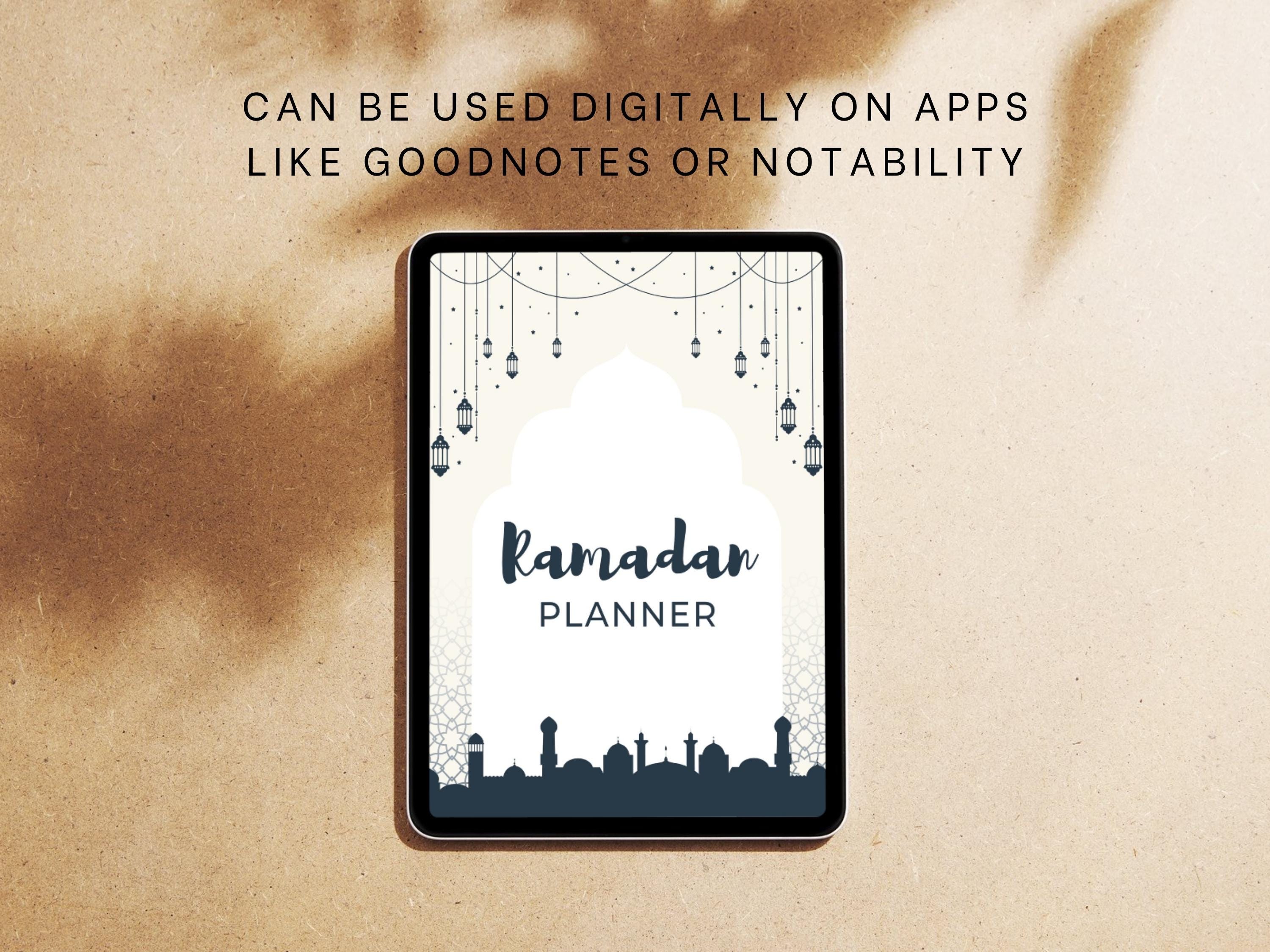 Ramadan Planner Printable | Islamic Journal, Daily Tracker (PDF ...
