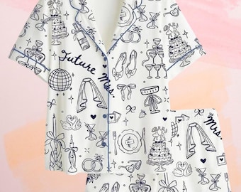 Conjunto de pijama Feral Goblincore para mujer, pijama de satén con estampado de musgo y esqueleto de mapache, regalo divertido para amantes de la naturaleza.