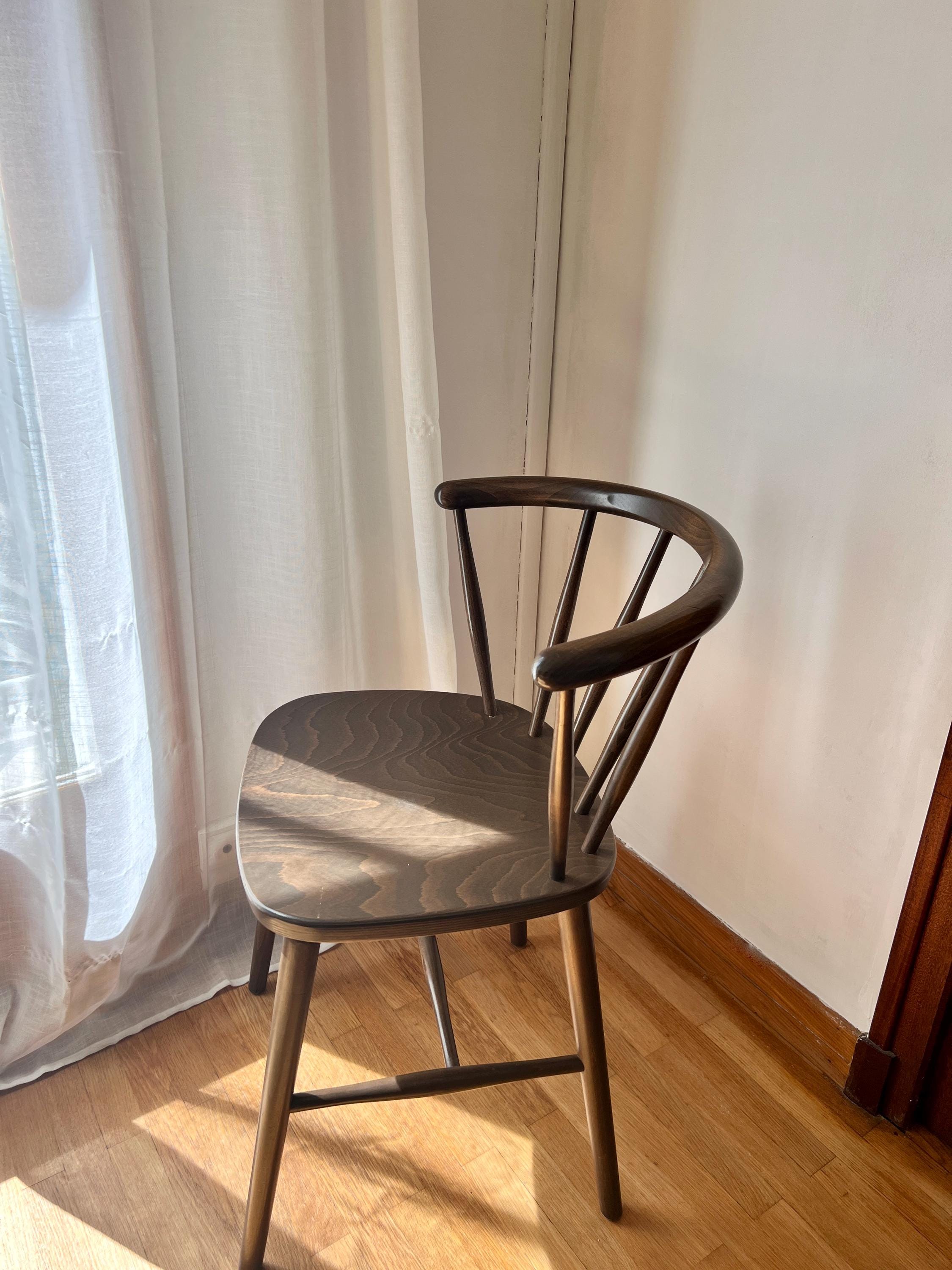 Chaise De Bistrot Thonet Vintage En Bois Courbé Chaise Salle À Manger Bauhaus Mid-Century