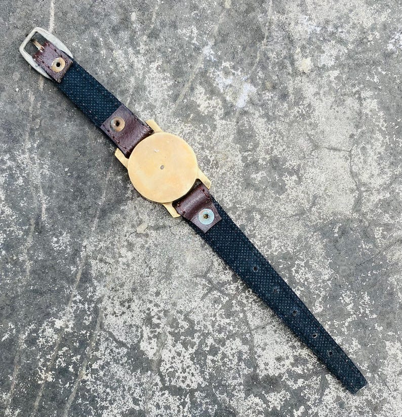 Personalized Brass Wrist Watch Compass Handmade ,For Her , Christmas , New Year Gift image 6