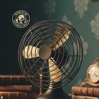 Unique Turbine Engine Desk Fan With Stepless Speed Control, Aviation ...