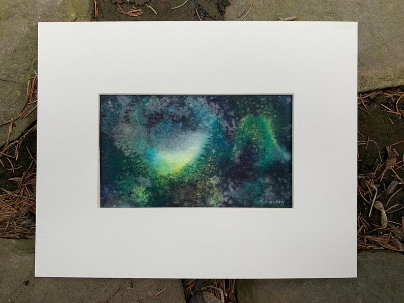 Original Watercolor Painting My Space No /_