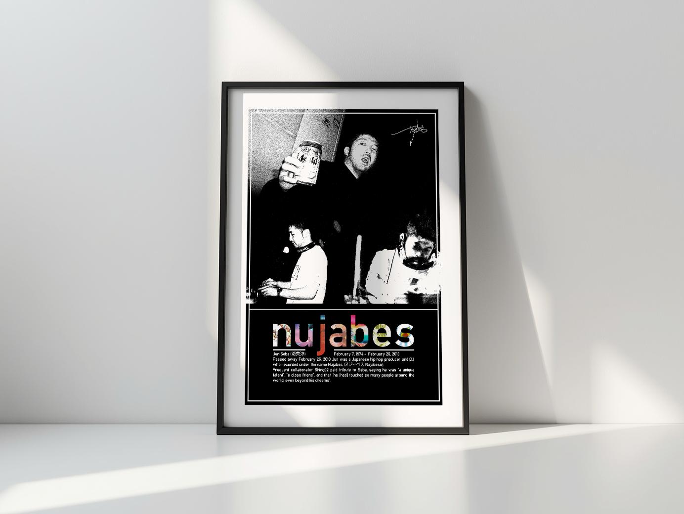 Nujabes poster - Etsy 日本