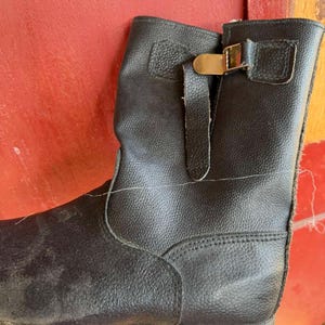 Soviet Russian Winter Boots Soldier USSR Boots Jackboots 43 Belts
