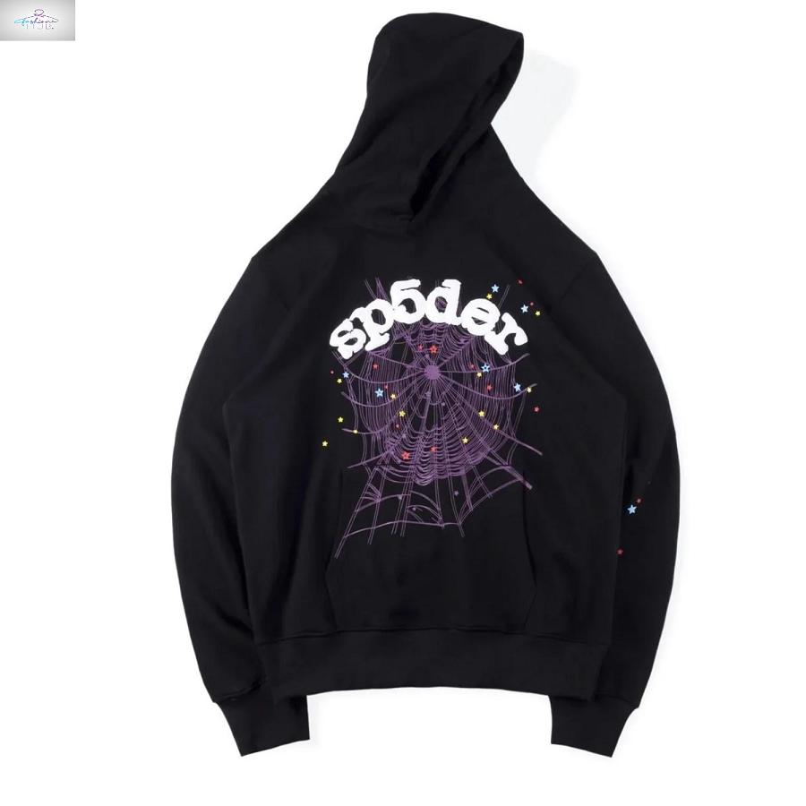 Black Sp5der Worldwide Unisex Tracksuit - Hoodie Joggers - Etsy