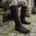 Medieval Viking Boots for Men – Fur Lined Winter Leather Shoes, Gift for Him product logo