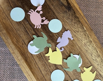 Handmade Under the Sea Confetti - Sea Creatures Party Decor