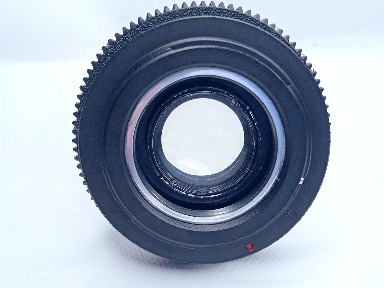 Helios 44-2 シネレンズ 58mm f/2: Canon EFマウント、ヴィンテージ