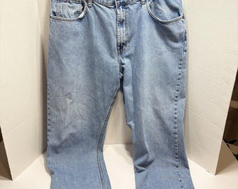 Mens Size 38 30 Tommy Hilfiger VTG Jeans  Relaxed Fit Jeans 38x30 38/30 Y2K  A1