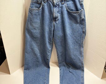 Vintage Monet Skateboards Baggy Denim Carpenter Jeans 32 Drawstring Y2K