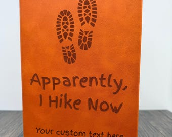 Custom Engraved Hiking Journal
