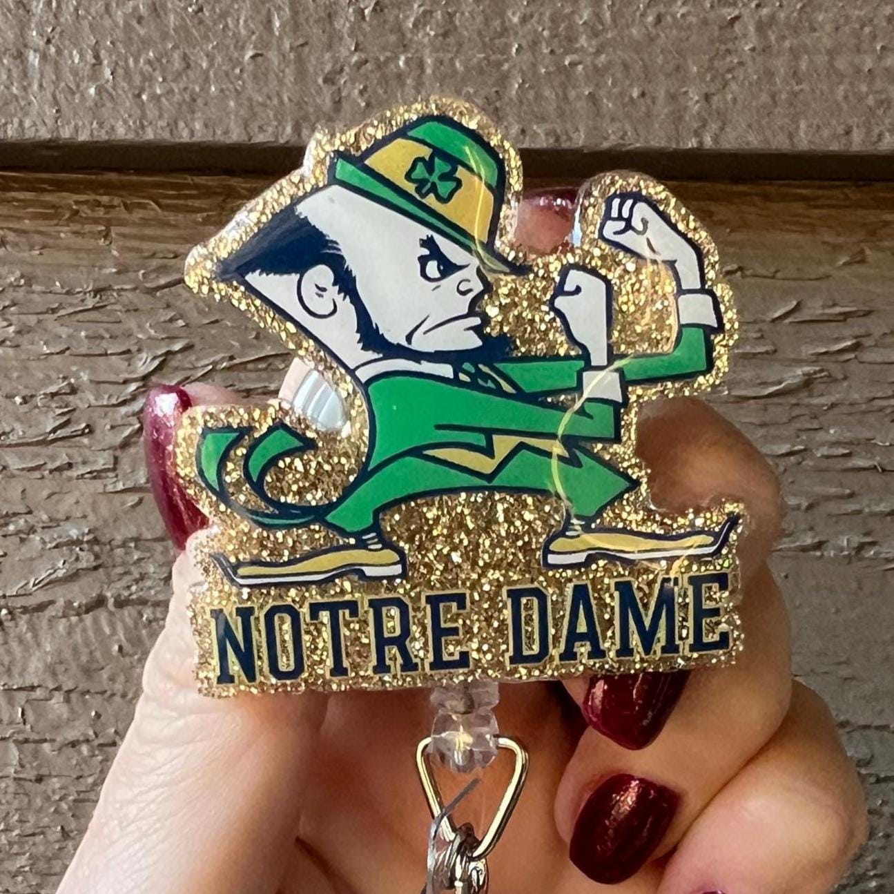 Notre Dame Bookstore Notre Dame Fighting Irish Lanyard