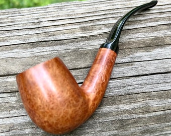 NOS UNSMOKED  Judd&#39;s Texas Straight Grain Briar Estate Pipe Made in France