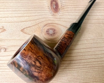 BBB Contrast Smooth Pot Made in England (703) Briar Estate Pipe -Restored!