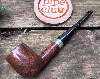 Unsmoked Adventurer (Grabow) Straight Smooth Billiard Imported  Ajustomatic Briar Estate Pipe