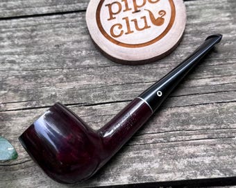 UNSMOKED Kaywoodie Drinkless (05) Medium Billiard Briar Estate Pipe NOS 1950-1970