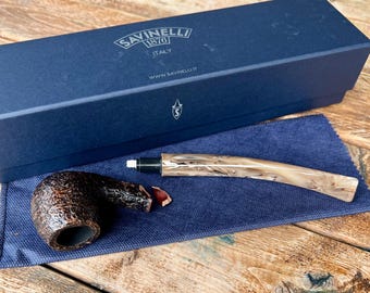 NEW UNSMOKED Savinelli Ginger's Favorite  Briar Pipe 6mm for Restoration
