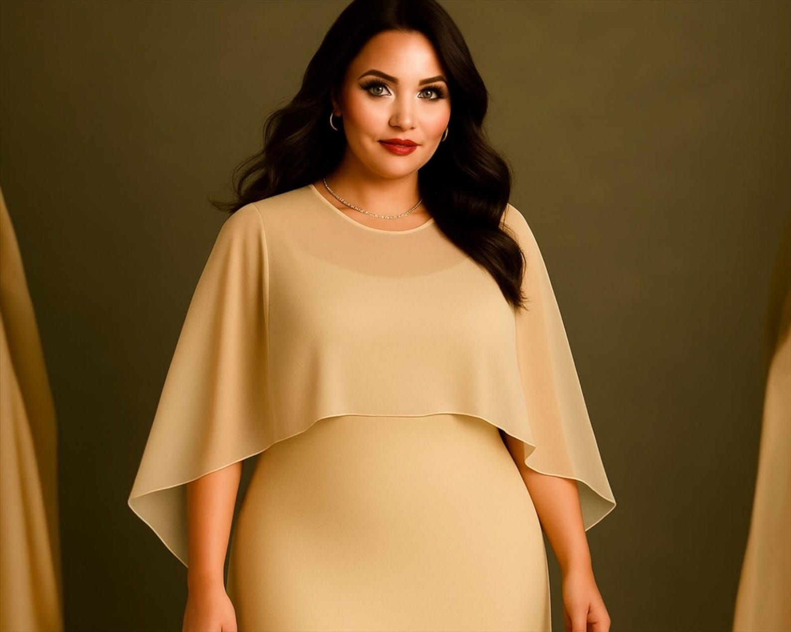 Plus Size Bride, Plus Size Caplet, Wedding Bridal Cape, Wedding Capelet ...