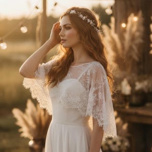 Wedding Dress Cover up Lace - Etsy