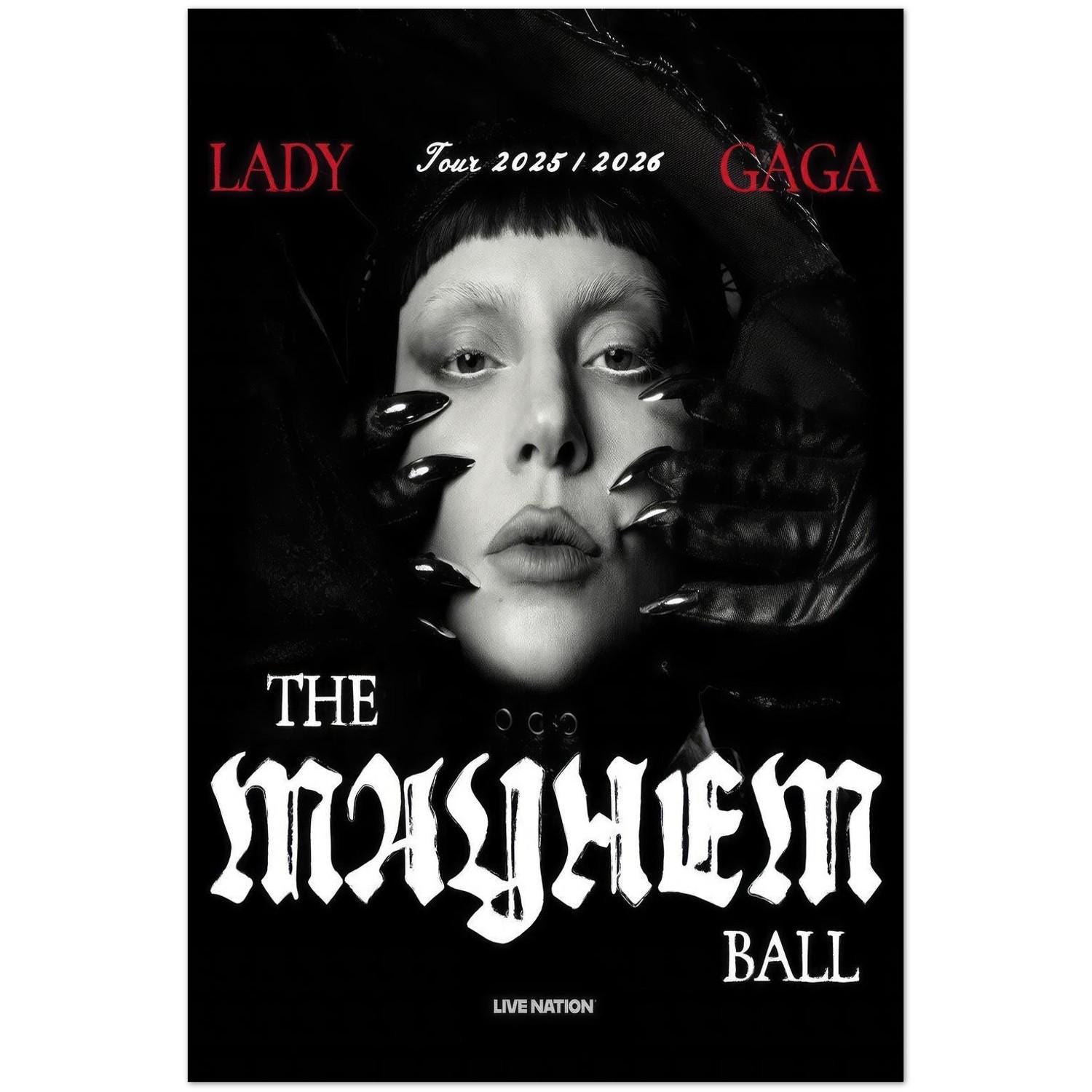 Lady gaga poster - Etsy 日本