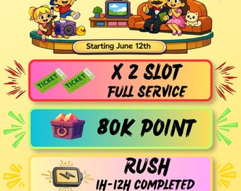 Monopoly_GO 2 Slot Partner Event  Full – 80K Points
