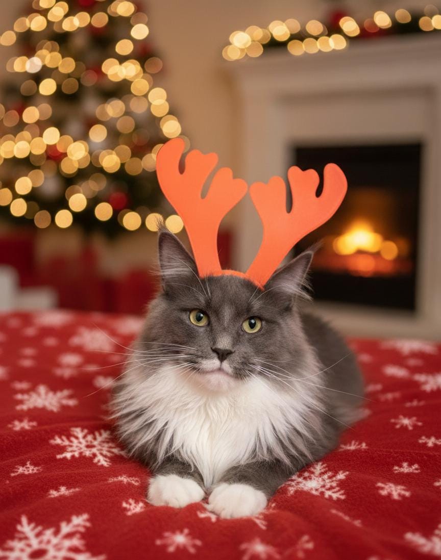 GattoInverno™ | Maglione Morbido Natalizio Donna