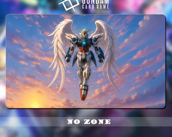 ガンダムTCG プレイマット - ウイングガンダムゼロ - 24インチ×14