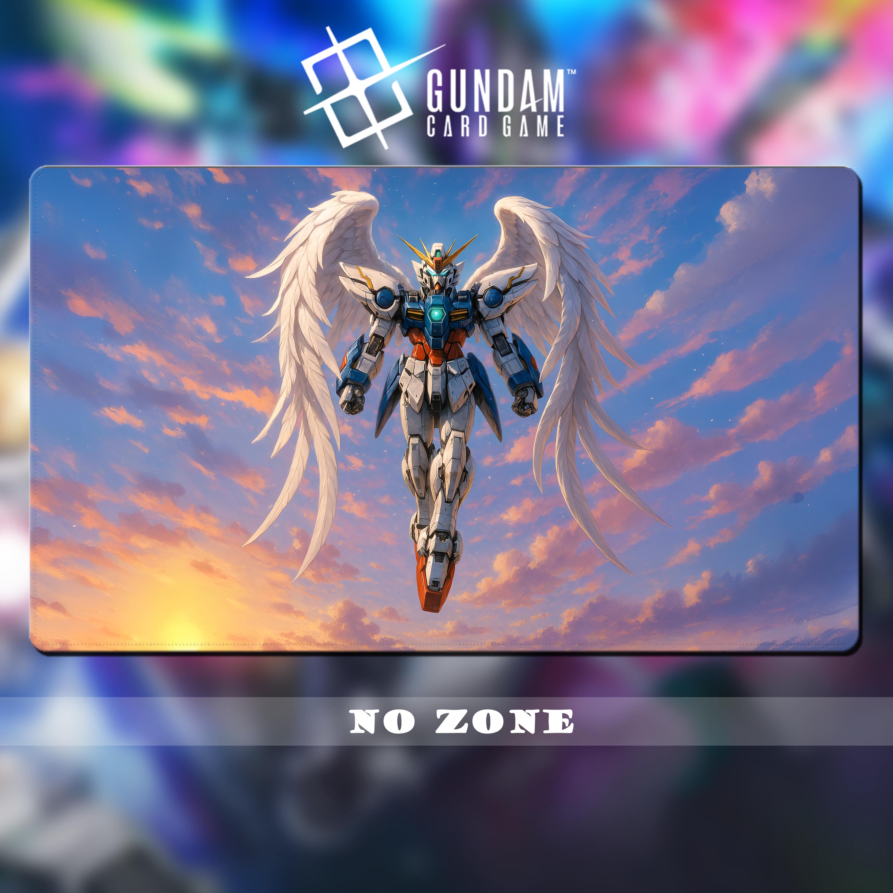 ガンダムTCG プレイマット - ウイングガンダムゼロ - 24インチ×14