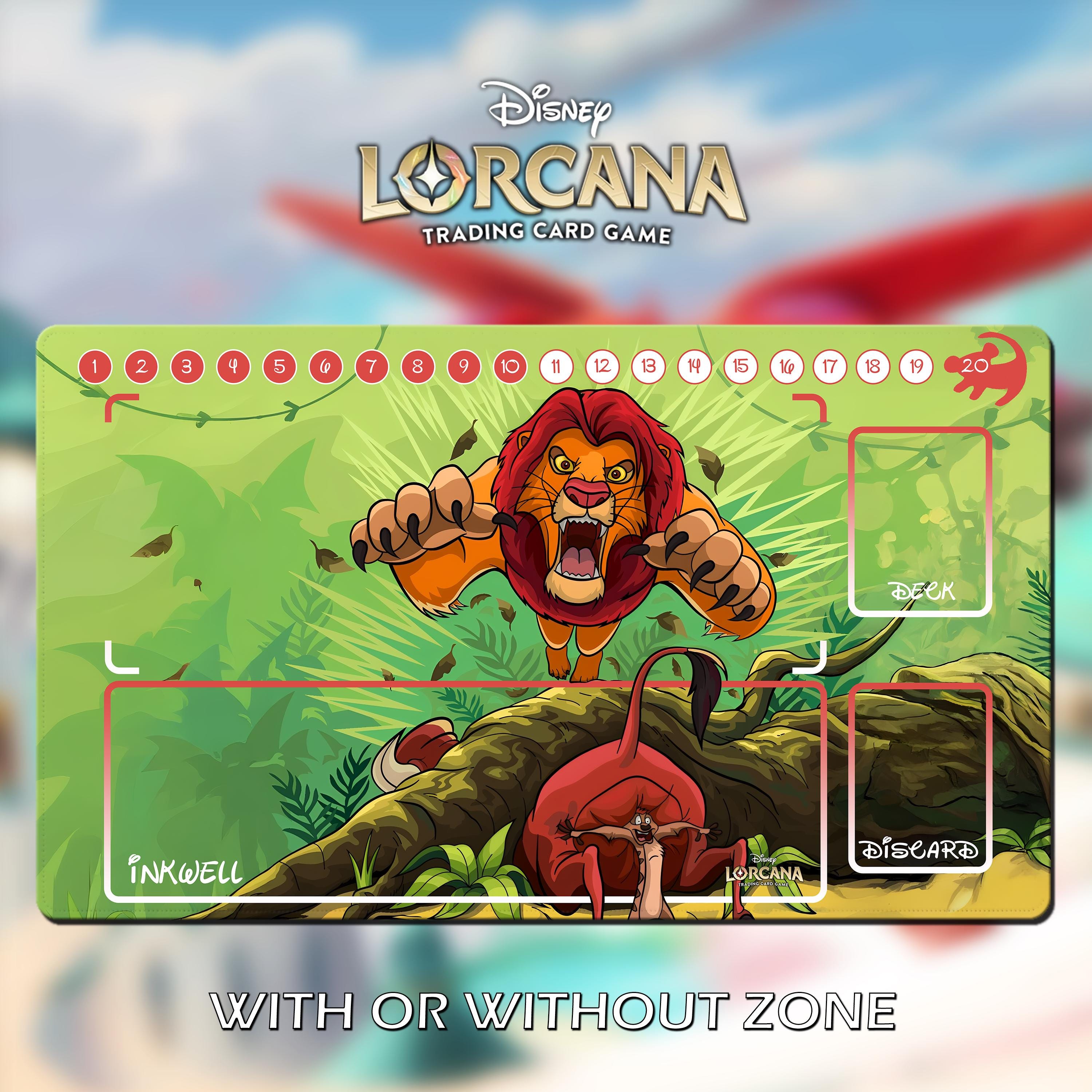 lorcana lion king cards Simba Returned Enchanted Card Japanese ready all cards in your inkwell Mufasa - Ruler Of Pride