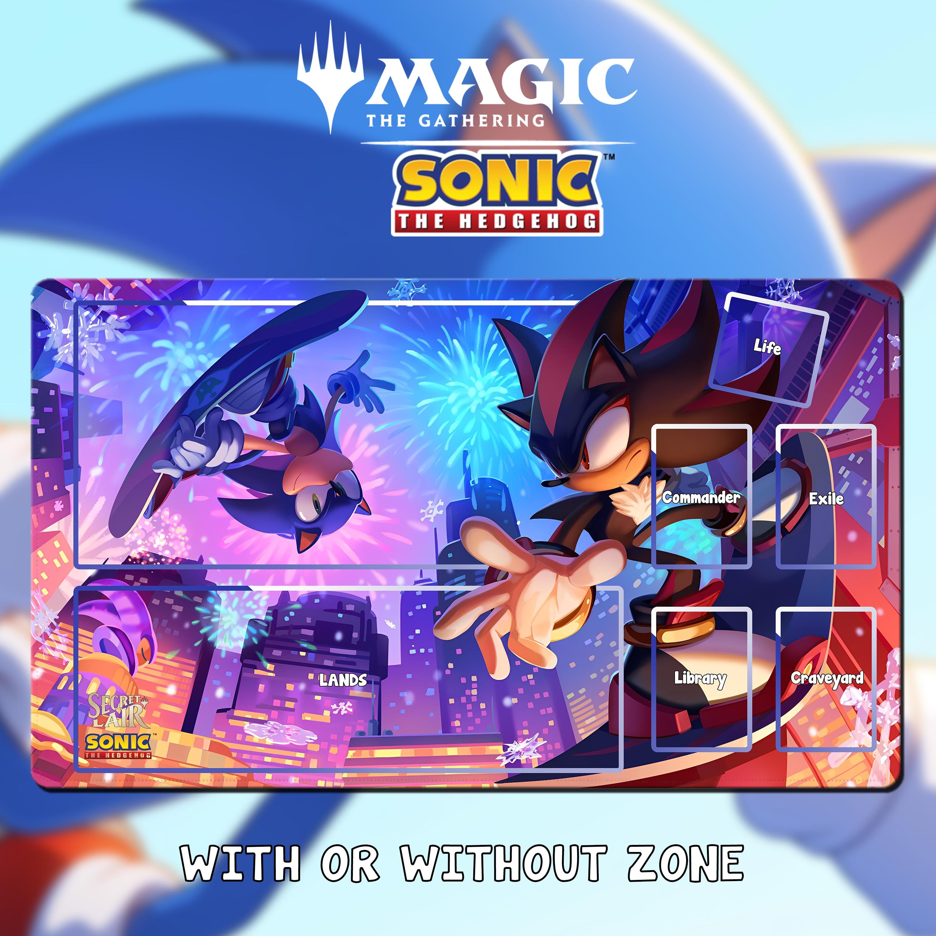 shadow the hedgehog mtg commander deck MTG Commander Deck EDH Deck Shadow the Hedgehog 100 Magic Cards Custom Deck  Counters Rakdos Haste main image 0
