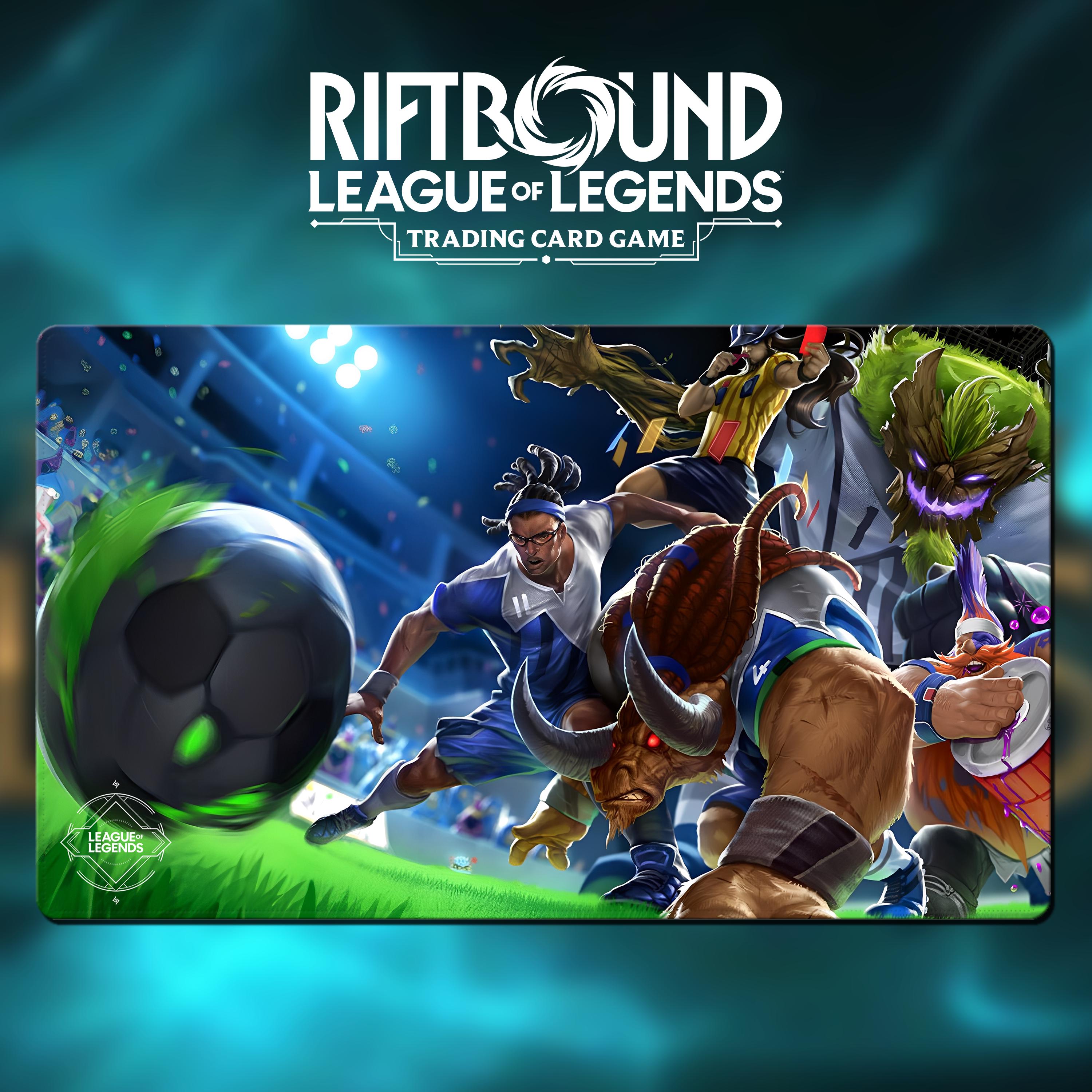 Playmat RIFTBOUND League of Legends - Lucian, Alistar, Maokai
