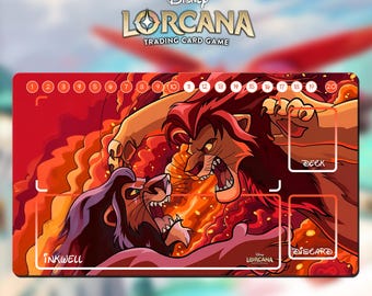 ロルカーナ TCG プレイマット - シンバ - ライオンキング - 24インチ x
