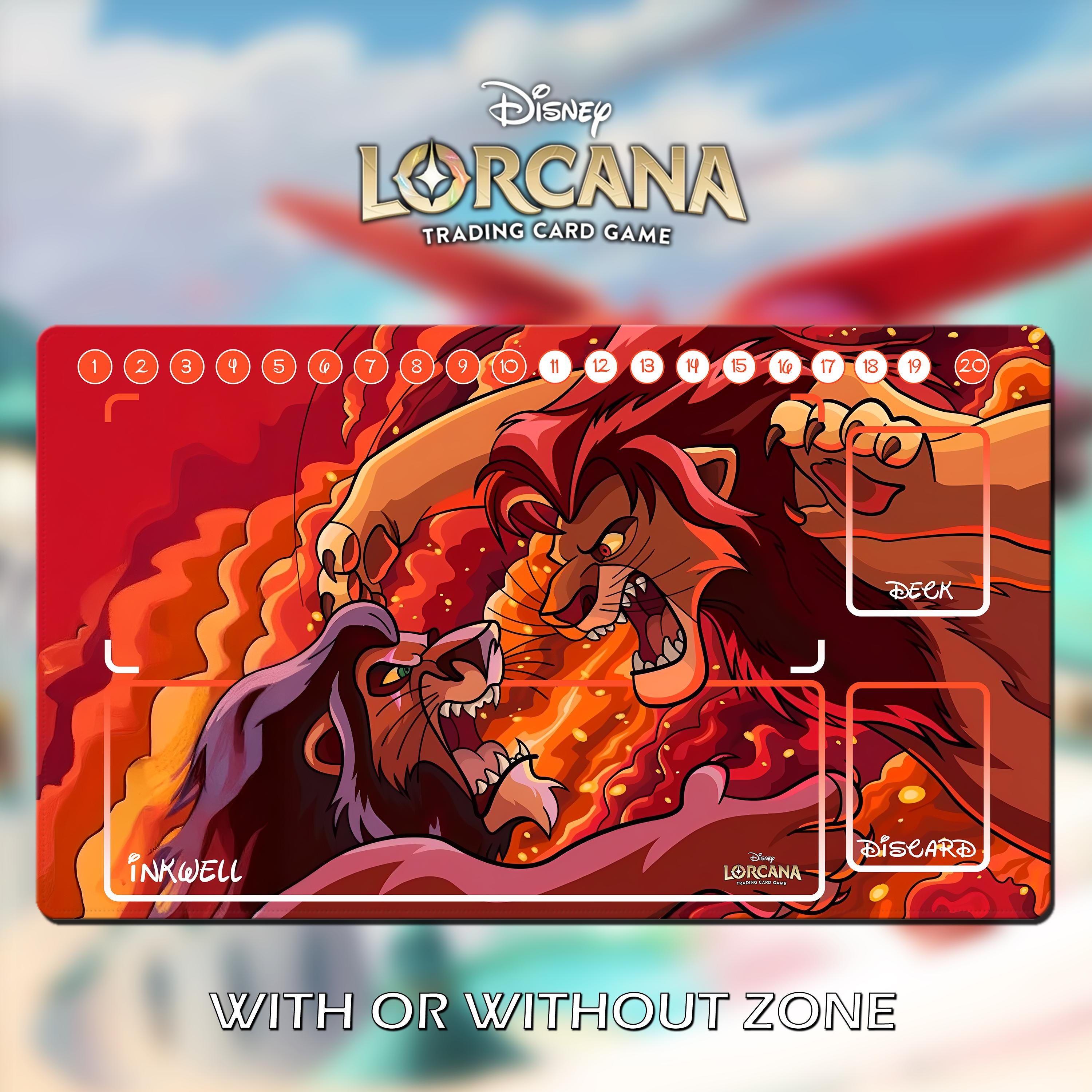 Lorcana Playmat Simba - Etsy