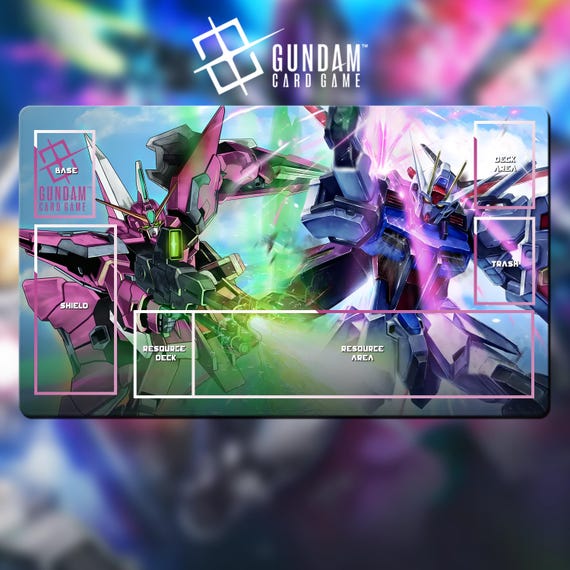 Playmat Gundam TCG - Gundam SEED Destiny - Infinite Justice Gundam