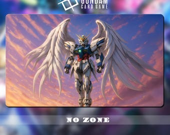 ガンダムTCG プレイマット - ウイングガンダムゼロ - 24インチ×14