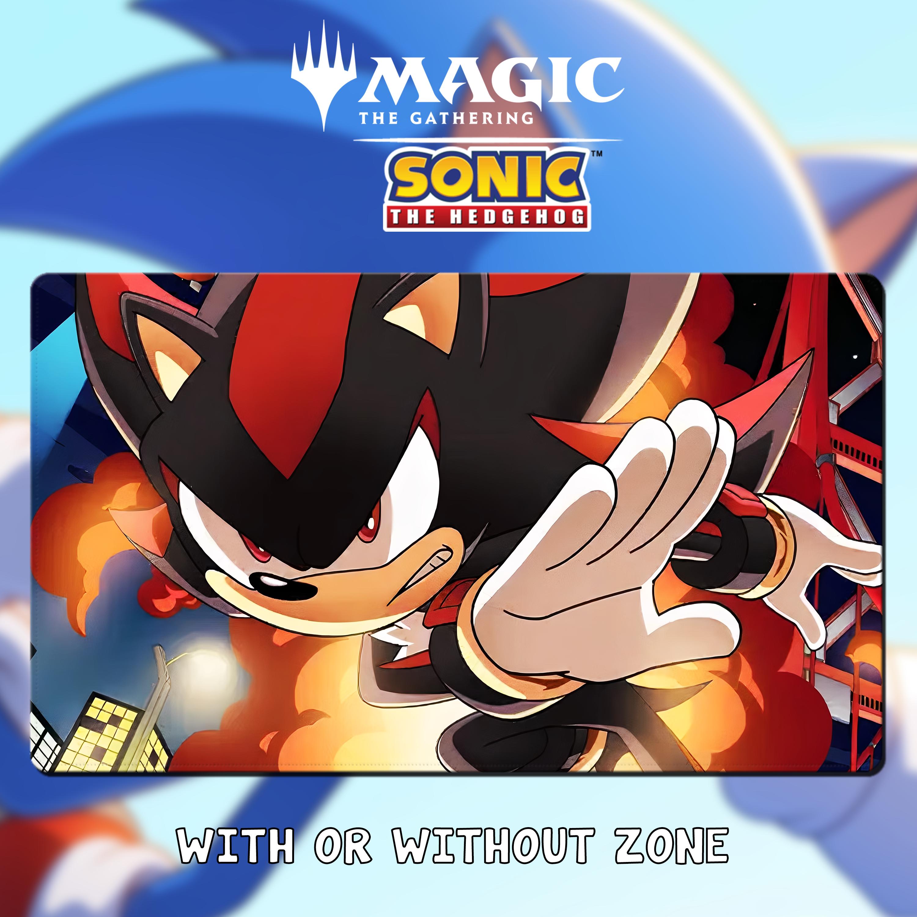 Playmat Magic the Gathering - MTG X Sonic - Shadow - Secret Lair