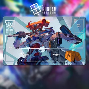 Playmat Gundam TCG - Gundam Gurren Lagann - 24"x 14" (600 x 350 mm)