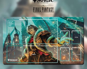 Final Fantasy MTG Playmat  Noctis Lucis / 600 X 350 X 2 Mm (24 X 14 In.) -  Etsy