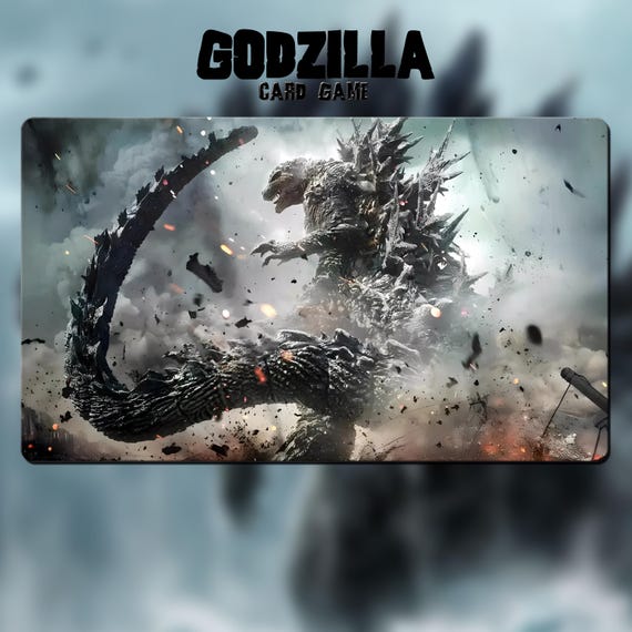 Godzilla card game ゴジラ プレイマット ゴジラカードゲーム お店で