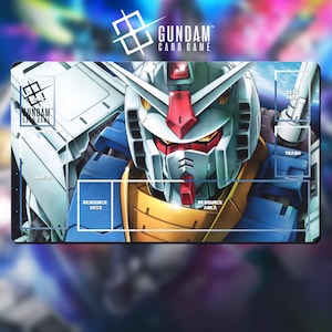 Playmat Gundam TCG - Gundam RX-78-2 - 24"x 14" (600 x 350 mm)
